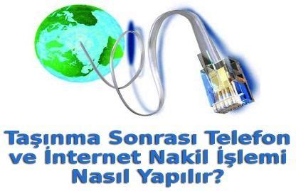 türk telekom internet nakil işlemi nasıl yapılır
